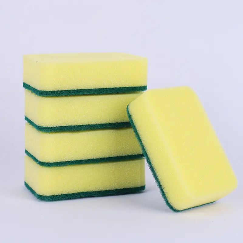 Wholesale High Quality Dishwashing Sponge for Kitchen Brushes Cleaning Bathroom Kitchen Sponge Brush