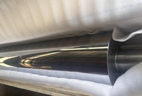Rouleau inox SUS304/316L poli anti-corrosion, rouleau guide impression film textile