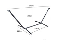 Chaise suspendue en métal moderne pour le camping en plein air, hamac pour le parc et l'hôtel