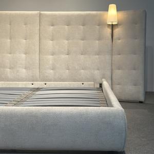 Diseño de marco doble de lujo de tamaño de teca gemelos tapizados el roble importado pequeñas maderas minimalistas inteligente elegante bonita cama de tamaño completo - Product Image 5