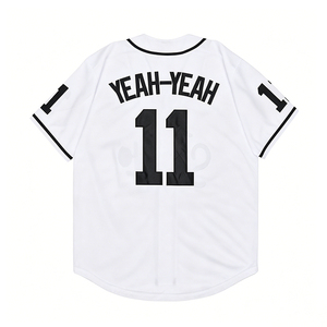 Maillots brodés style vintage du <span class=keywords><strong>film</strong></span> The Sandlot pour hommes : 'Yeah-Yeah' 11, 'Rooriguez' 30, 'Squints' 5, tailles S-3XL - Product Image 4