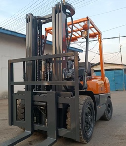 Original Japanese <b>Used</b> Fd30 3ton Diesel TCM Stacker Forklift Best Price Very Good Condition in Shanghai - Product Image 5