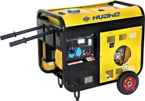 Chất lượng cao 5KW xách tay máy phát điện diesel mở loại CE 5gf tiếng ồn thấp 230V/12V đơn/ba pha DC đầu ra chứng nhận - Product Image 5