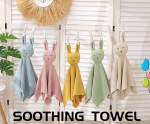 Szpan 100% bông <span class=keywords><strong>Crochet</strong></span> đan bé Comforter & Lovey đáng yêu động vật thiết kế đầu cho Snuggles và âu yếm - Product Image 6