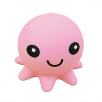 Balle en peluche sensorielle Squishy avec texture originale en velours et motif nuage doux en relief