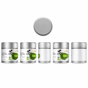 Pure Culinary Grade <b>Tinned</b> Matcha Powder Bulk Price Organic Green <b>Tea</b> Support Custom Logo Packaging Factory Service - Product Image 1