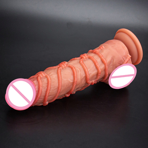Nouveaux jouets sexuels au look unique, super réalistes, doux, gros gode vibrant, jouets sexuels anaux pour hommes, femmes, gays, strap-on, pénis - Product Image 6