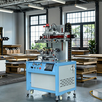Nouvelle machine d'impression d'écran semi-automatique industrielle portative pour le tube et l'étiquette/carte pour la production à haut volume