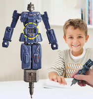 Relojes Digitales para Niños 3 en 1, Juguetes Transformables, Reloj Robot Deformable, Juguetes Robot DIY, Regalos para Niños, Juguetes Reloj