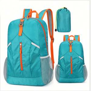 Mochilas Plegables Impermeables al por Mayor con Marco Externo de Poliéster, Cierre de Cremallera, Ligeras, con Logotipo Personalizado para Uso Promocional - Product Image 1