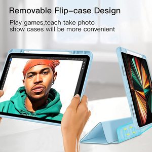 <span class=keywords><strong>Funda</strong></span> magnética para <span class=keywords><strong>iPad</strong></span> Pro 11, Air 4, 5, 2021, 10,9, 2018, 6. °, Mini 6, 9,7, 2021, <span class=keywords><strong>iPad</strong></span> 9. ª generación, 8th. ª, 7. ª, 10,2 - Product Image 5