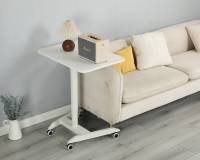 ADA Fabricant Table d'ordinateur portable ergonomique Bureau d'ordinateur réglable en hauteur avec quatre roues verrouillées mobiles