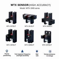 Sensor Fotoelektrik Tipe Slot Seri WTX SX-65 Desain Miniatur untuk Deteksi, Sakelar Sensor Fotoelektrik