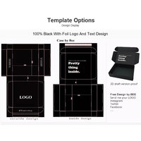 Cajas de Cartón Corrugado con Impresión a Color Ecológicas Personalizadas, Cajas de Embalaje de Papel Negro para Envío