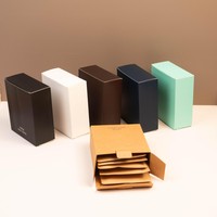 Boîtes d'emballage personnalisées pour café, cartons pliants en papier imprimés sur mesure pour grains de café, café moulu, emballage de vente au détail