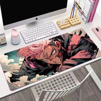 Tapis de souris pour jeux sur PC, style anime japonais cool et stylé, tapis de gamer, tapis de clavier, tapis de bureau, tapis de sol 900X400