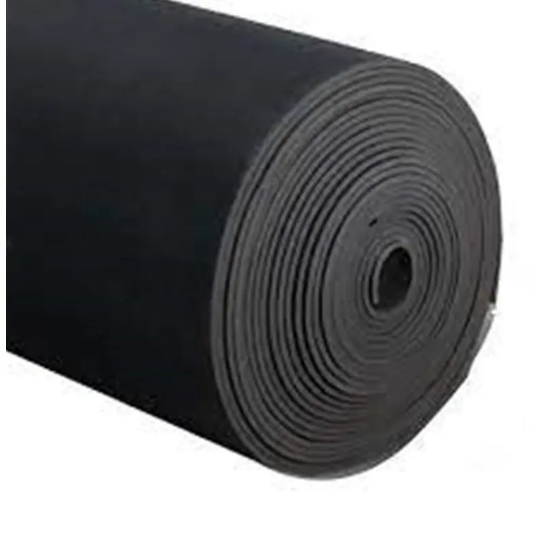 Folhas de neoprene para isolamento da espuma, folhas autoadesivas de alta densidade feitas à absorção de choque epdm/cr/eva de borracha de espuma/rolo