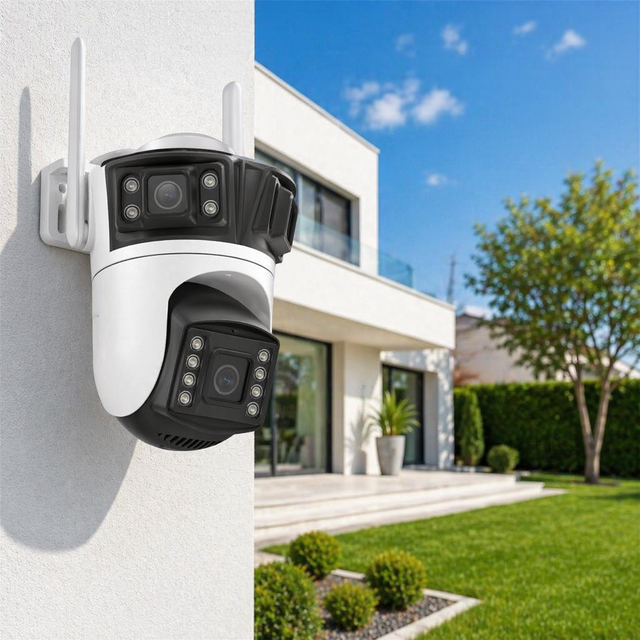 Trending 2026 A56 WiFi Outdoor PTZ Network Camera Wireless IP CCTV Security Camera Human Motion Detection IR Color Night Vision