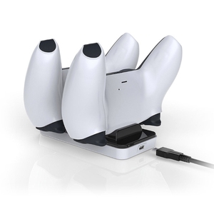 Juego inalámbrico portátil Controlador dual Estación de carga Accesorios de juego <span class=keywords><strong>Cargador</strong></span> de controlador para SONY para Playstation 5 - Product Image 6