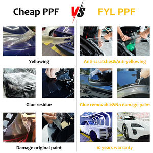 Película Protectora de TPU PPF para Automóviles, Color Dinámico de <span class=keywords><strong>Blanco</strong></span> a Negro, Producto Nuevo al por Mayor - Product Image 5