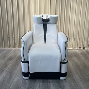Nuevo Sillón de Peluquería para Lavado de Cabeza y Spa, Moderno, Eléctrico, con Masaje de Espalda, <span class=keywords><strong>Lavacabezas</strong></span> y Silla para Salón - Product Image 4