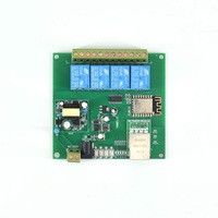 Conmutadores de control remoto Ethernet WIFI + RJ45 inteligentes, placas de segundo desarrollo compatibles con protocolo de comunicación MQTT/TCP, 2 unidades