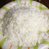 Cire de soja naturelle blanche en blocs, flocons et perles, multi-formes, cire écologique pour bougies parfumées, cadeaux de mariage et de fêtes