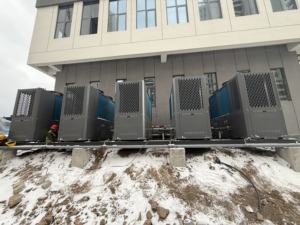 Commercial R410A Gas-Electric Hybrid Heating Device with Intelligent Control System for Industrial Cooling and Heating - Product Image 5