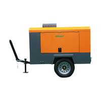 Compresseur d'air diesel portable à vis 25 bar