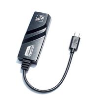 Adaptateur LAN USB-C USB 3.1 Type C vers RJ45 pour PC portable Câble en cuivre de 5m avec courant de charge 3A moulé USB2.0 Utilisation réseau