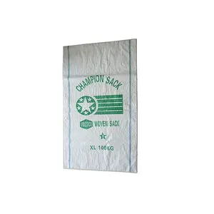 Bolsa de cemento de película interior tejida PP Bolsas de harina de papel artesanal Buena venta
