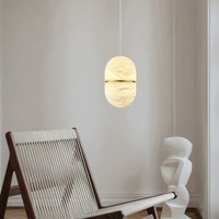 Usine directe espagnol marbre lustre lumière luxe plein cuivre Restaurant bar chambre étude concepteur lampe de chevet