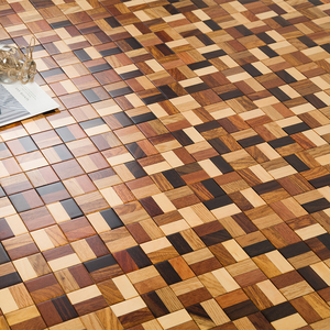 Parquet en teck multicouche teinté tropical REACH, résistant au feu, qualité durable ABC, 20 mm 14 mm, pour maison de luxe - Product Image 2
