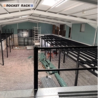 Estantería Metálica ROCKET RACK de Alta Resistencia, Galvanizada, Antioxidante, Capacidad de Carga de 500 kg/m², con Recubrimiento Electrostático en Polvo