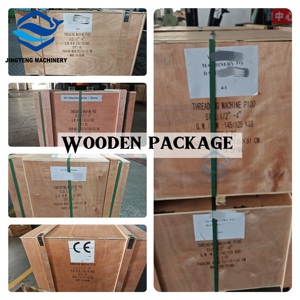 定制切管机110V 220V NPT BSPT穿线机圆棒穿线机 - Product Image 5