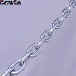 Eslabón de acero chapado en zinc galvanizado en caliente sin galvanizar pulido bobina de alta prueba grado 43 G43 grado 30 G30 cadena soldada - Product Image 2