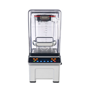 Licuadora Comercial Onos de 3000-5000W con Cuchilla de Acero Inoxidable y Protector Antisalpicaduras para Cafeterías y Tiendas de Té con Leche - Product Image 3