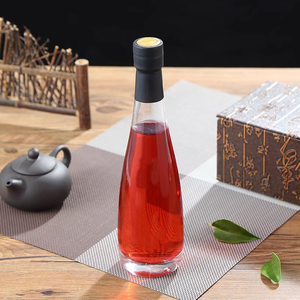 Trong Suốt Frosted Chai Thủy Tinh Cà Phê Lạnh Uống Trà Sữa <span class=keywords><strong>330</strong></span> <span class=keywords><strong>Ml</strong></span> 500 <span class=keywords><strong>Ml</strong></span> Nước Trái Cây Chai Thủy Tinh Chai Nước Khoáng - Product Image 3