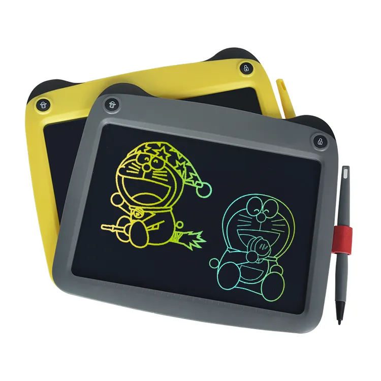 Piggy Dibujo 8.5 karikatür Tablet/çizim 8.5 "inç anak-anak gökyüzü akıllı geçirmez yüksek kalite 10 inç dijital Lcd yazma tableti