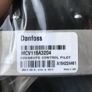 Dan-foss mcv loạt mcv116a3203 áp lực kiểm soát thí điểm van thủy lực cho dan-foss sundstrand bơm