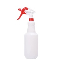 500ml 750ml 1L vide en plastique hdpe détergent liquide nettoyage déclencheur vaporisateur bouteille