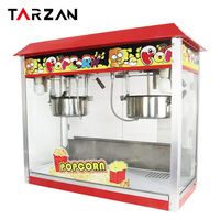 Machine à Popcorn Professionnelle Électrique en Acier Inoxydable, Grande Vente