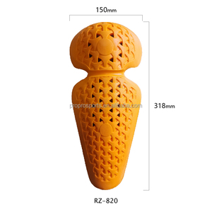 Genouillères EN1621-1 CE <span class=keywords><strong>Niveau</strong></span> <span class=keywords><strong>2</strong></span> Doux Respirant PU Insert Genouillères Jaune Descente Moto <span class=keywords><strong>Protection</strong></span> de Sécurité pour Coude - Product Image 4