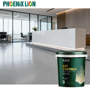 Recubrimiento Líquido Epóxico Autonivelante Phoenix Lion con Arena de Color para Pisos y Paredes, Pintura Artística Fácil de Aplicar con 10% de Descuento - Product Image 6