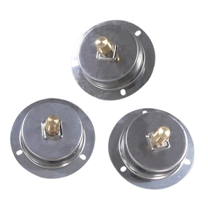 Manomètre axial, manomètre résistant aux chocs YN-60ZT, 100KG/MPA, filetage 1/4, manomètre hydraulique. - Product Image 2