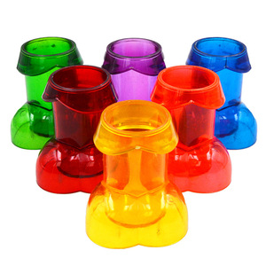 Copas <span class=keywords><strong>de</strong></span> cristal para <span class=keywords><strong>despedida</strong></span> <span class=keywords><strong>de</strong></span> soltera, recuerdo colorido con forma <span class=keywords><strong>de</strong></span> pene, para novia - Product Image 3