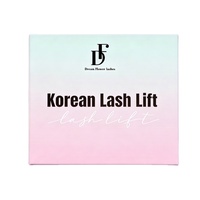 Kit de rehaussement de cils coréen haut de gamme OEM/ODM, liquide non toxique, semi-permanent, pour des cils naturellement recourbés, emballage personnalisé