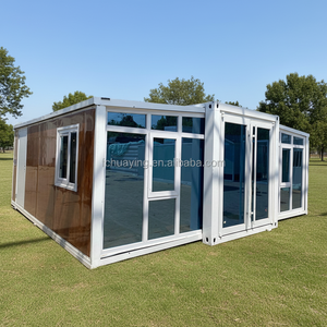 Maisons conteneurs extensibles étanches de 20, 30 et 40 pieds, Villas préfabriquées, Kiosques, Salons, Bureaux, Entrées de bâtiments - Product Image 2