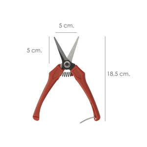 Forbici da Raccolta Diritte 1 Mano P10/18 cm. - Product Image 2