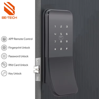 Serrure connectée Tuya sans fil de qualité supérieure avec contrôle par application mobile, technologie biométrique et déverrouillage par empreinte digitale, pour la maison
